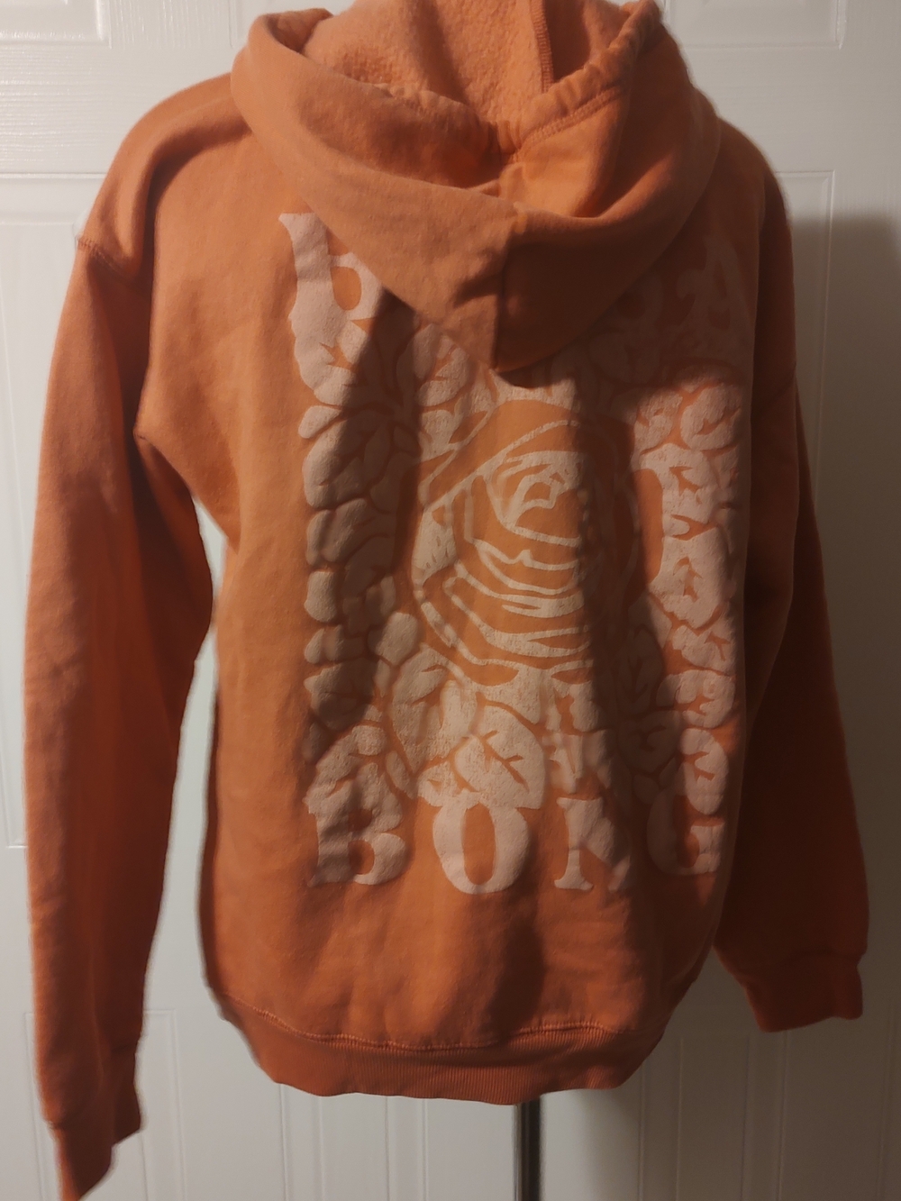 BILLABONG Pullover Salmon Pink Y2K 90s Surf Hoodie Junior Large
